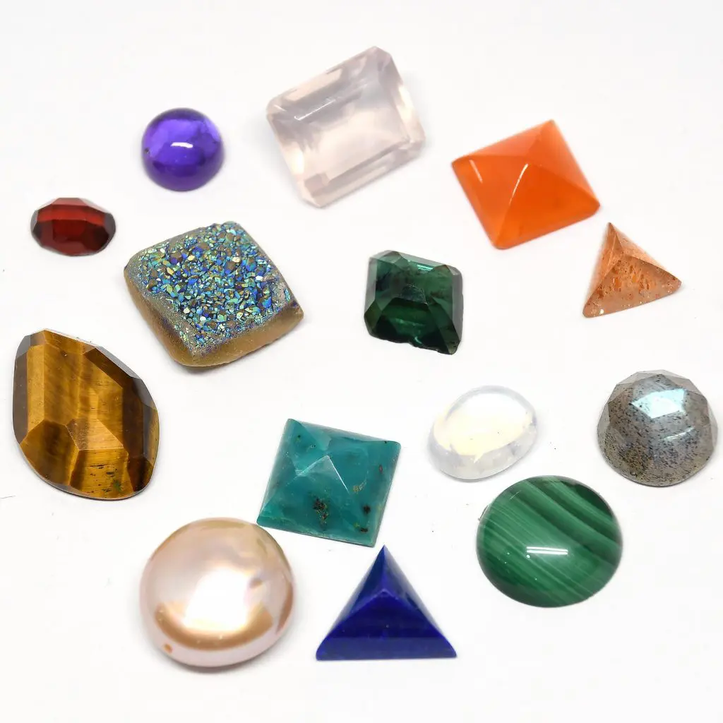 which gemstones are safe to use with liver of sulfur