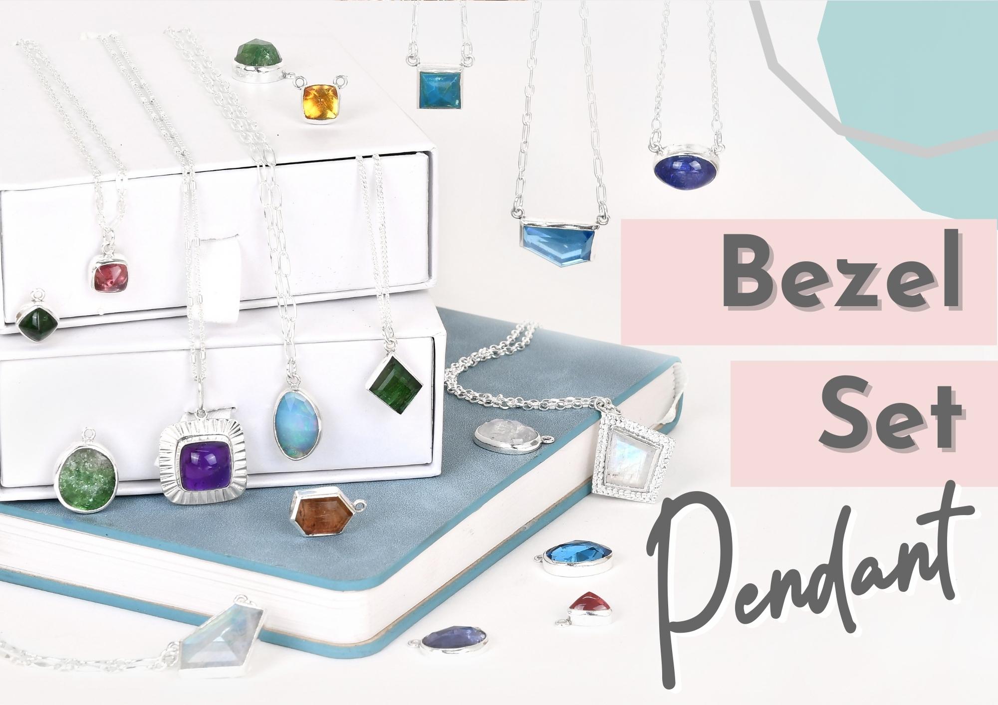 learn how to bezel set gemstones in our online jewellery making class