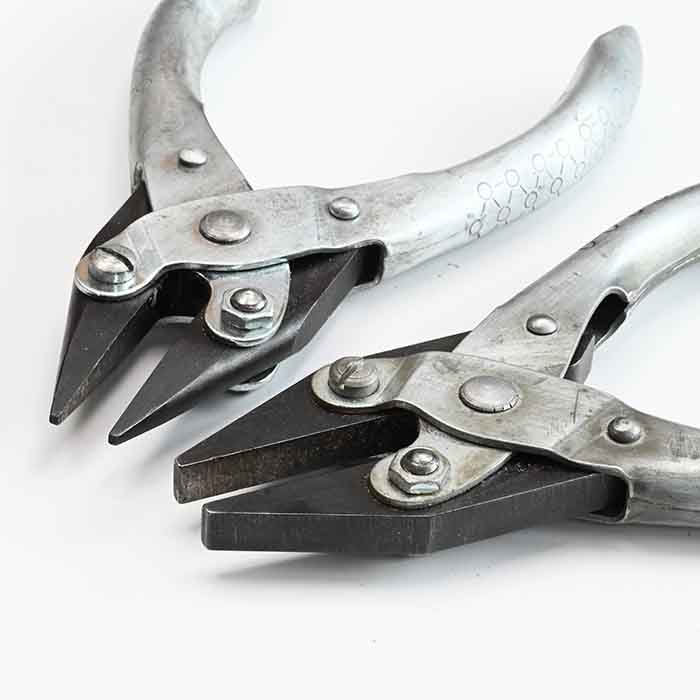 parallel pliers for jewellers and metalsmiths